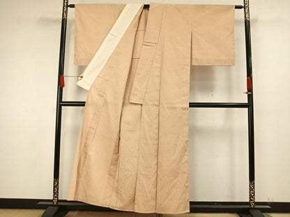 平和屋着物▽本塩沢 単衣 蚊絣 正絹 逸品 AAAW1590fy