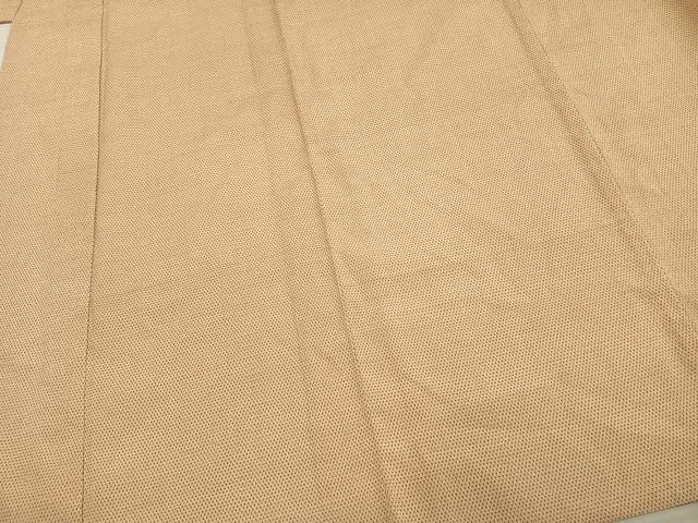 平和屋着物▽本塩沢 単衣 蚊絣 正絹 逸品 AAAW1590fy