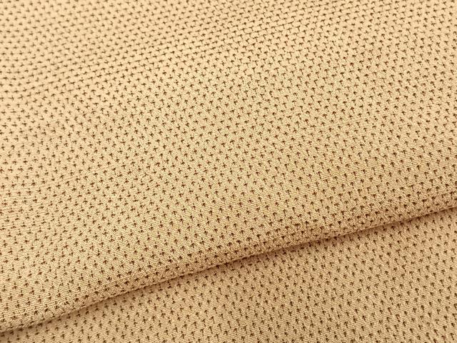 平和屋着物▽本塩沢 単衣 蚊絣 正絹 逸品 AAAW1590fy