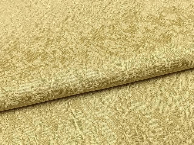 平和屋着物▽上質な色無地 単衣 霞地紋 木蘭色 正絹 逸品 AAAW1600fy