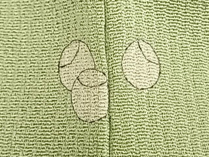 平和屋着物▽訪問着 単衣 流水文 暈し染め 正絹 逸品 AAAW1604fy