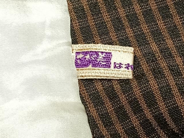 平和屋着物▽訪問着 単衣 お召地 片身変わり 格子 さが美扱い 正絹 逸品 AAAW1675fy