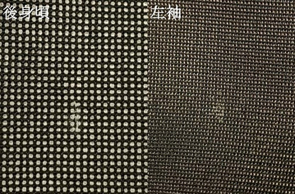 平和屋着物▽羽織 スリーシーズン 春夏秋 塵除け 紗 黒鳶色 正絹 逸品 AAAW1690fy