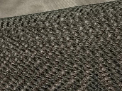平和屋着物▽羽織 スリーシーズン 春夏秋 塵除け 紗 黒鳶色 正絹 逸品 AAAW1690fy