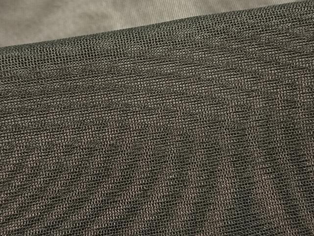 平和屋着物▽羽織 スリーシーズン 春夏秋 塵除け 紗 黒鳶色 正絹 逸品 AAAW1690fy