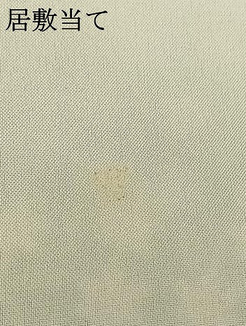 平和屋着物▽上質な小紋　単衣　草花文　正絹　逸品　AAAW1745fy