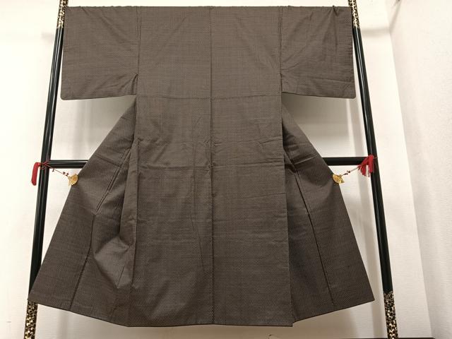 平和屋着物●男性 本場大島紬 アンサンブル 正絹 逸品 AAAW1832ph