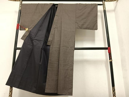 平和屋着物●男性 本場大島紬 アンサンブル 正絹 逸品 AAAW1832ph