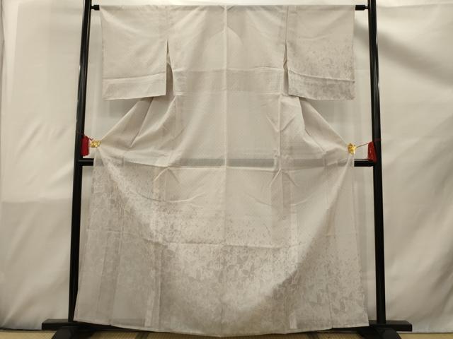 平和屋着物＊夏物 訪問着 結城紬 夏結城 舞蝶文 正絹 逸品 未使用 AAAW2156sx