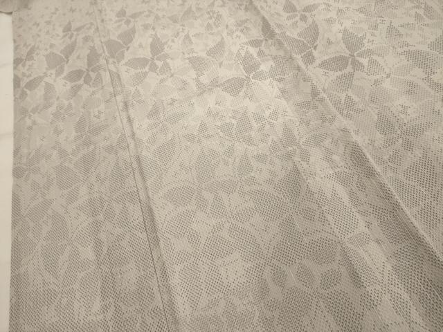 平和屋着物＊夏物 訪問着 結城紬 夏結城 舞蝶文 正絹 逸品 未