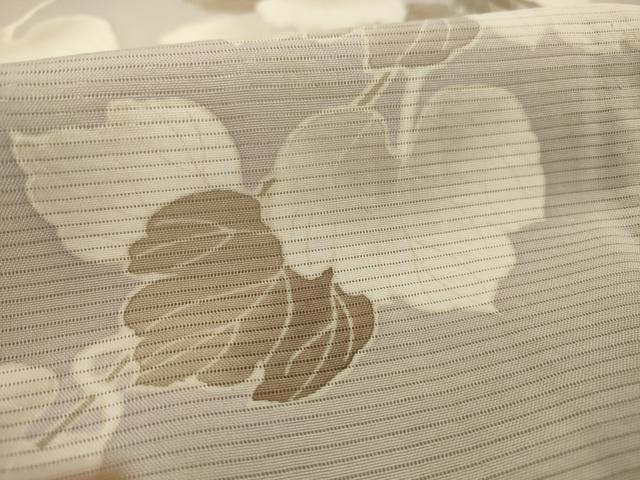 平和屋着物＊夏物 訪問着 絽 友禅 蔦の葉文 正絹 逸品 AAAW2160sx