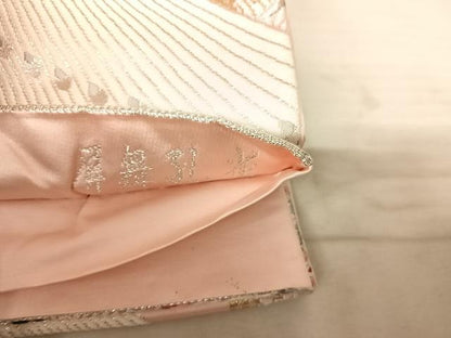 平和屋着物◎六通柄袋帯 唐織 彩壽 屏舞孔雀 金銀糸 正絹 逸品 AAAW2341yx