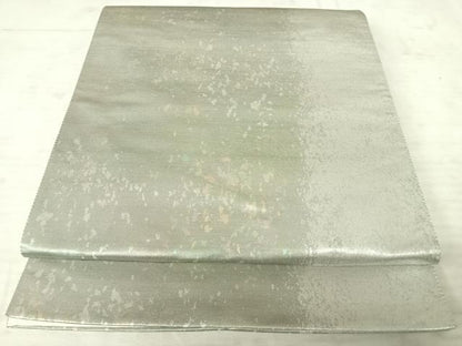 平和屋着物◎六通柄袋帯 霞文 引箔 正絹 逸品 AAAW2382yx