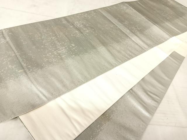 平和屋着物◎六通柄袋帯 霞文 引箔 正絹 逸品 AAAW2382yx