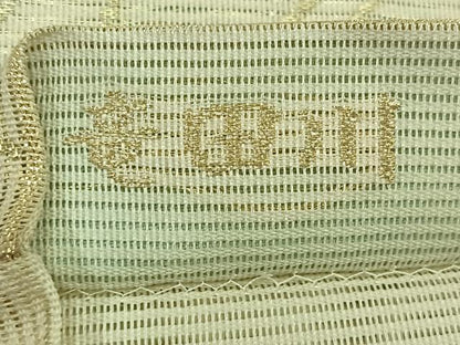 平和屋着物＊夏物 六通柄袋帯 竜田川文 金銀糸 正絹 逸品 AAAW3081jh