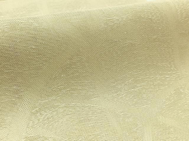 平和屋着物＊夏物　六通柄本袋帯　草木文　銀糸　正絹　逸品　AAAW3087jh