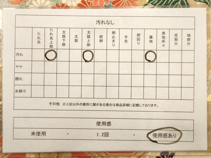 平和屋着物◎六通柄袋帯　唐織　平安御所車文　金銀糸　正絹　逸品　AAAW3659dt