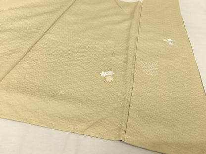 平和屋着物●訪問着 刺繍 鳳凰花文 暈し染め 金彩 正絹 逸品 AAAW4023np