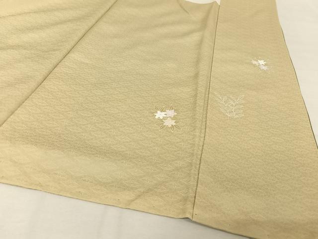 平和屋着物●訪問着 刺繍 鳳凰花文 暈し染め 金彩 正絹 逸品 AAAW4023np
