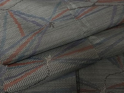 平和屋着物●本場大島紬 蜻蛉 正絹 逸品 AAAW4024np