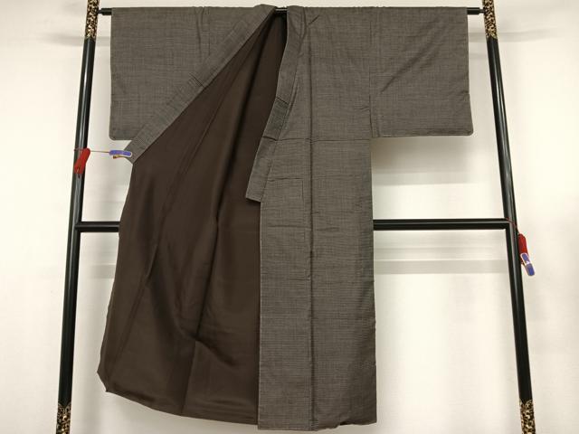 平和屋着物●男性 本場大島紬 アンサンブル 100亀甲 総詰め 正絹 逸品 未使用 AAAW4045np