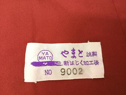 平和屋着物●本場本真綿結城紬 100亀甲 人物風景花文 やまと誂製 証紙付き 正絹 逸品 未使用 AAAW4081np