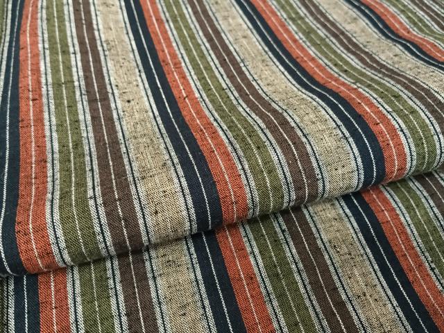 平和屋着物●上質な紬 縞 正絹 逸品 AAAW4094np