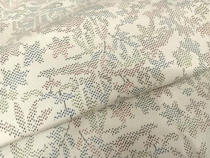 平和屋着物●上質な紬 風景花文 正絹 逸品 AAAW4101np
