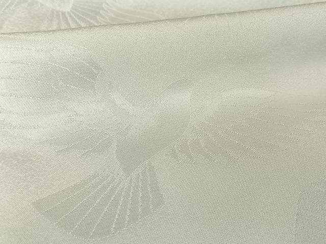 平和屋着物●染色作家 斉藤三才 小紋 三才鳥 暈し染め 正絹 逸品 未使用 AAAW4160np