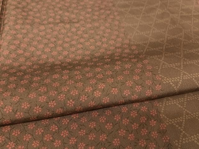 平和屋着物●上質な小紋 小花 網目 正絹 逸品 AAAW4161np