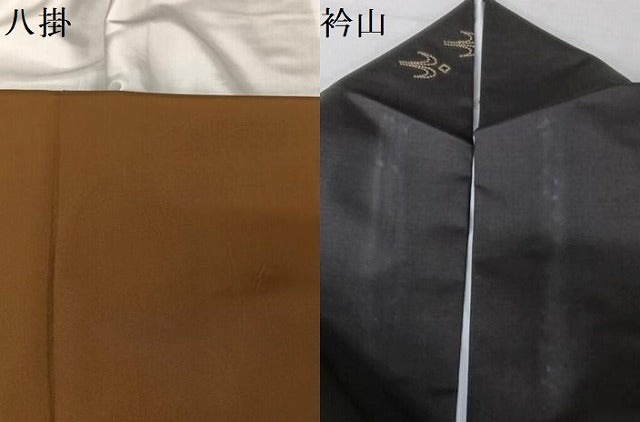 平和屋着物●本場大島紬 刺し子 琉球絣文様 黒地 小田急百貨店扱い 正絹 逸品 AAAW4197np