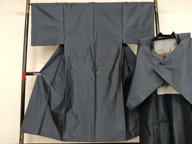 平和屋着物●男性 本場大島紬 アンサンブル 亀甲絣 正絹 逸品 AAAW4204np