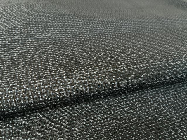 平和屋着物●男性 本場大島紬 アンサンブル 亀甲絣 正絹 逸品 AAAW4204np