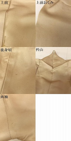 平和屋着物●金彩友禅 卓越技能者・名工・和田光正 訪問着 仕覆文 暈し染め 金彩 正絹 逸品 AAAW4295np