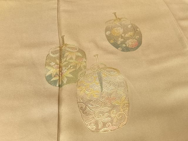 平和屋着物●金彩友禅 卓越技能者・名工・和田光正 訪問着 仕覆文 暈し染め 金彩 正絹 逸品 AAAW4295np