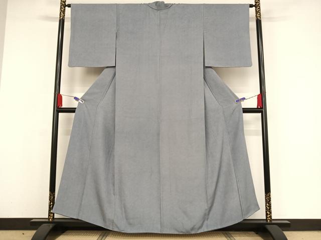 平和屋着物●江戸小紋　鮫小紋柄　正絹　逸品　AAAW4353np