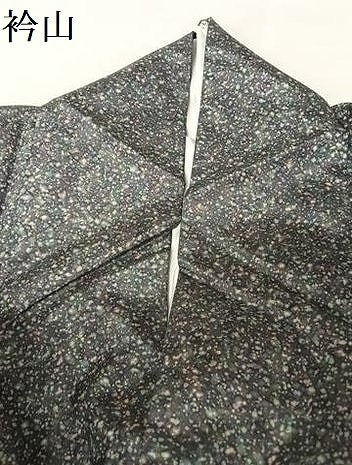 平和屋着物●本場染大島紬 天目暈し 正絹 逸品 AAAW4354np