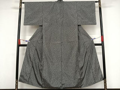 平和屋着物●本場染大島紬 天目暈し 正絹 逸品 AAAW4354np