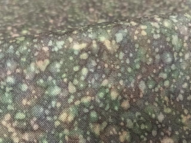平和屋着物●本場染大島紬 天目暈し 正絹 逸品 AAAW4354np
