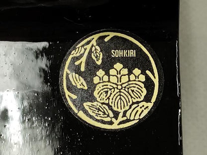 平和屋着物●和装小物 桐下駄 鼻緒:刺繍 花柄 日本製 逸品 未使用 AAAW4534ay