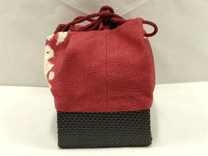 平和屋着物●和装小物 和装バッグ 信玄袋 籠 兎 逸品 未使用 AAAW4536ay