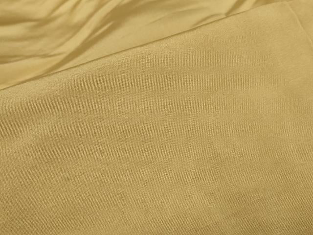 平和屋着物●男性 馬乗り袴 色無地 香色 正絹 逸品 AAAW5222br