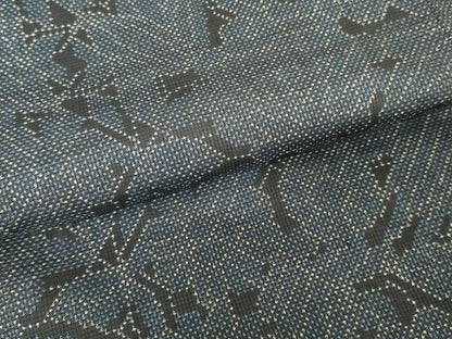 平和屋着物●本場大島紬 一元7マルキ 草花尽くし 正絹 逸品 AAAW5229br