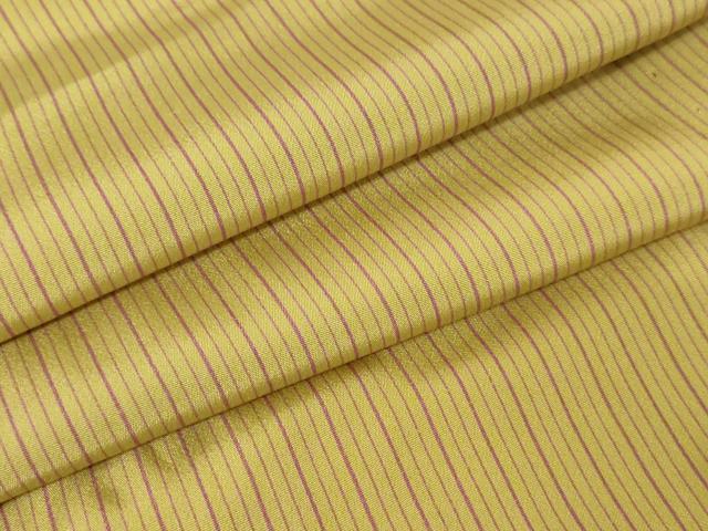 平和屋着物●長襦袢 無双仕立て 縞 正絹 逸品 AAAW5276br