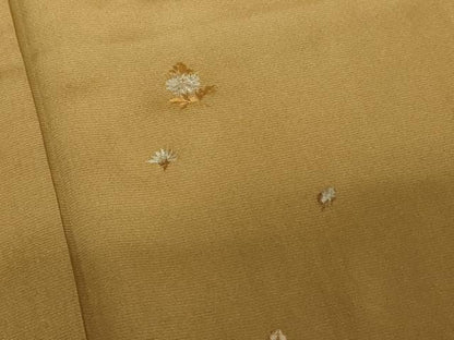 平和屋着物●訪問着　刺繍　舞花文　暈し染め　正絹　逸品　AAAW5338br