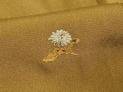 平和屋着物●訪問着　刺繍　舞花文　暈し染め　正絹　逸品　AAAW5338br