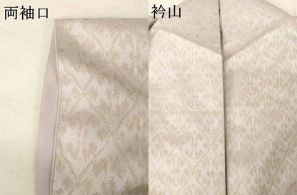 平和屋着物●創業280年　誉田屋源兵衛　経錦　訪問着　お召　花菱文　正絹　逸品　AAAW5353br