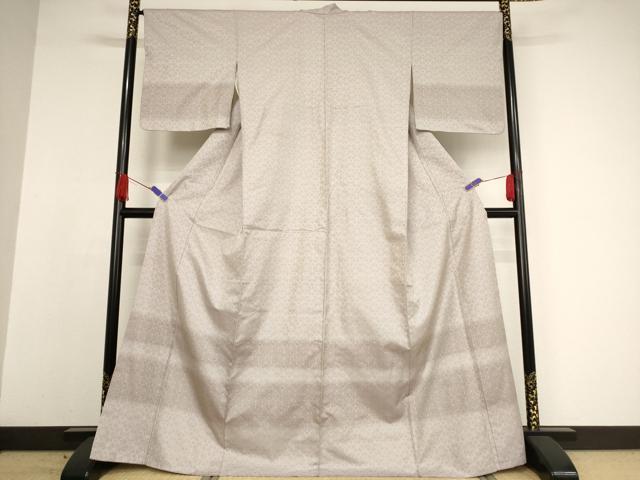 平和屋着物●創業280年　誉田屋源兵衛　経錦　訪問着　お召　花菱文　正絹　逸品　AAAW5353br