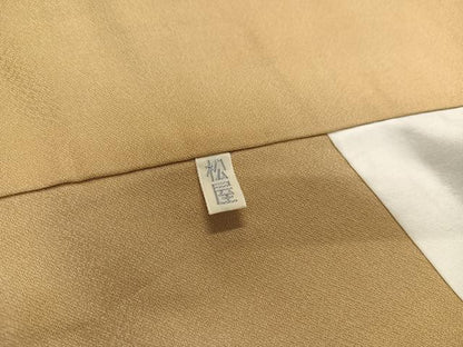 平和屋着物●訪問着　花蝶文　金彩　松屋扱い　正絹　逸品　AAAW5561ph