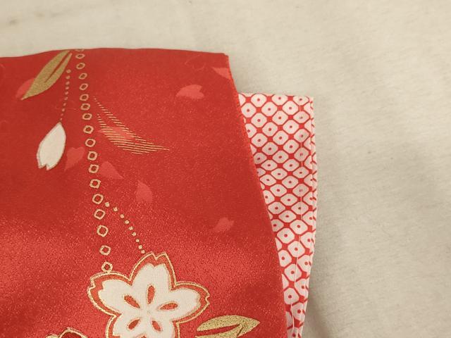 平和屋着物∵女の子 十三参り 子供 駒刺繍 流水花手毬文 暈し染め 金彩 正絹 逸品 AAAW6824ja
